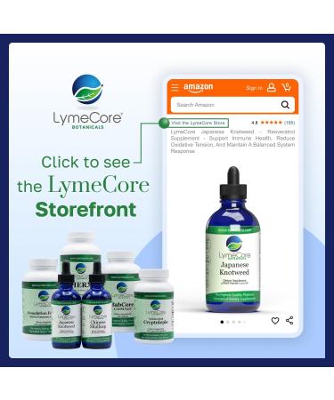 LymeCore Japanese Knotweed Supplement | Immune Health & Balanced System Response | 4 fl. oz. - Buy Online on GoSupps.com
