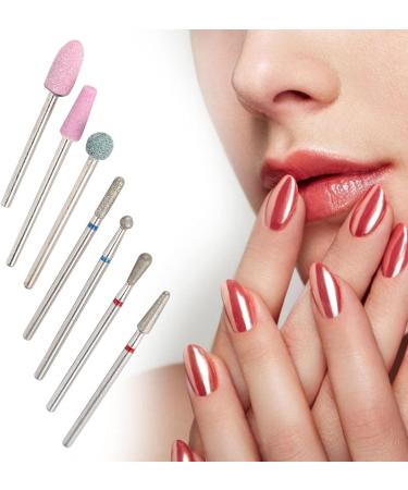 Kuuleeyn 6-Piece Nail Drill Set - Multifunctional Electric Manicure Tool for Nails Glass & Plastic | Perfect for Nail Art - Buy Online on GoSupps.com