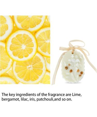 Natural Lemon & Mandarin Scented Wax Melts | Non-Toxic Soy & Beeswax Candles with Dried Flowers | Stress Relief Gifts - Eco-Friendly Aromatherapy - Buy Online on GoSupps.com
