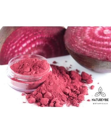 Organic Beet Root Powder (1 lb) | Naturevibe Botanicals | Raw & Non-GMO | Nitric Oxide Booster for Stamina and Energy | Packaging May Vary - Buy Online on GoSupps.com