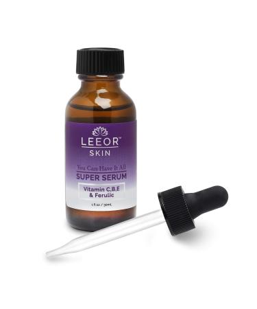 Super Face Serum with Vitamin C B E & Ferulic Acid - Anti-Aging Hydrating & Brightening Solution for Dark Spots & Collagen Boost - Buy Online on GoSupps.com