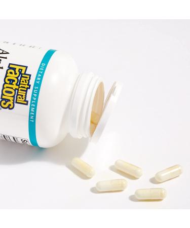 Buy Natural Factors Alpha-Lipoic Acid 200 mg - 120 Capsules | Premium Antioxidant Support - Buy Online on GoSupps.com