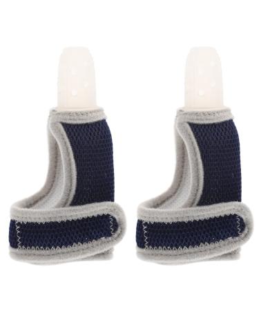 DOITOOL 2Pcs Finger Sucking Stop Gloves Toddler Stop Sucking Finger Gloves Batting Thumb Guard 10.5X6.5X2CM 1.0