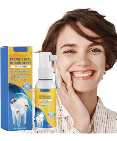 Propolis Oral Instant Treatment Spray - 2 Piece Set | Deep Cleaning Mouthwash & Refreshing Breath | Furzero Propolis Oral Health - Buy Online on GoSupps.com