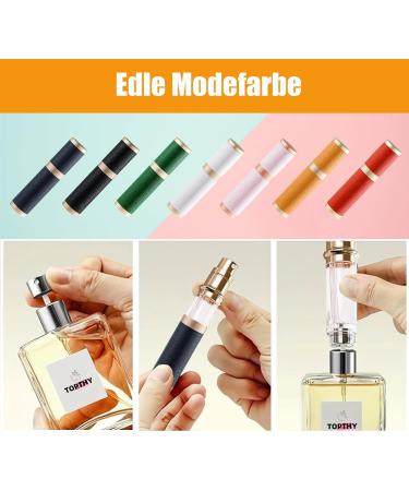 Travelofo Perfume Atomizer Refillable Empty 5 ml R-Red Leather Portable - Buy Online on GoSupps.com