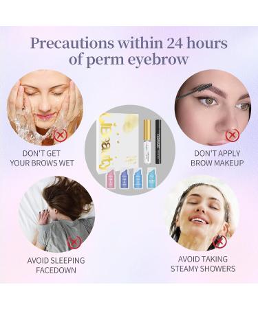 Libeauty Lash Lift and Brow Lamination 2 in 1 Kit Eyelash Perm Sachet Disposable Professional Quality Quick Lash Lifting Semi-Permanent Curling Perming - Updated Version 5 packs of each lotion - Buy Online on GoSupps.com