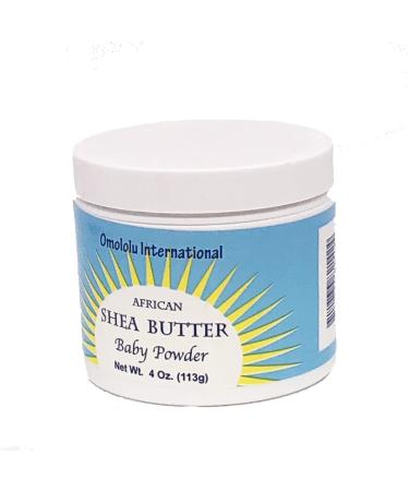 Omololu International Baby Powder Shea Butter