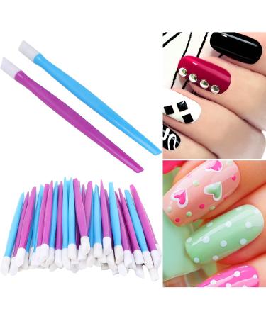 Nail Art Rubber Cuticle Pusher Not Easy To Break Cuticle Pusher for Pushing Back the Cuticle and Cleaning Under the Nails - Buy Online on GoSupps.com