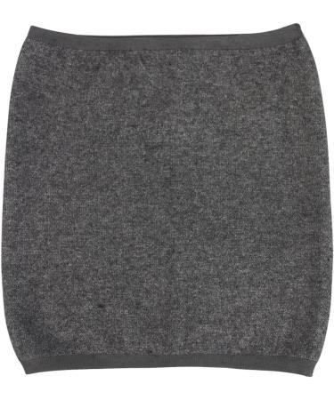 Thermal Knitted Kidney Warmer Abdominal Binder | Waist Trimmer Wrap Belt Grey M 57-90CM | Postpartum Belly Band & Lower Back Support - Buy Online on GoSupps.com