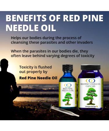 Optimally Organic Wild Crafted Red Pine Needle Oil - Fresh Light Pine - 2 Fl Oz. - Buy Online on GoSupps.com