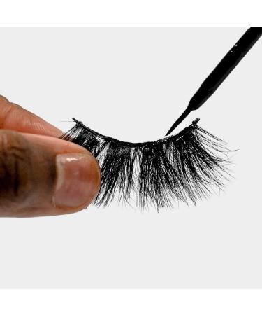 Buy EBIN NEW YORK Grip Bond Eyelash Adhesive Glue - Fast-Drying Volume Enhancing Latex-Free | Brush Type Black Peptide - Buy Online on GoSupps.com