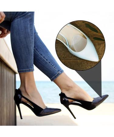10 Pieces Silicone Anti Slip Forefoot Pads Heel Cushion Inserts and Metatarsal Pads Reusable Adhesive Gel Foot Pads for Ball of Feet for Women Men Shoes Sandals (5 Pairs) - Buy Online on GoSupps.com
