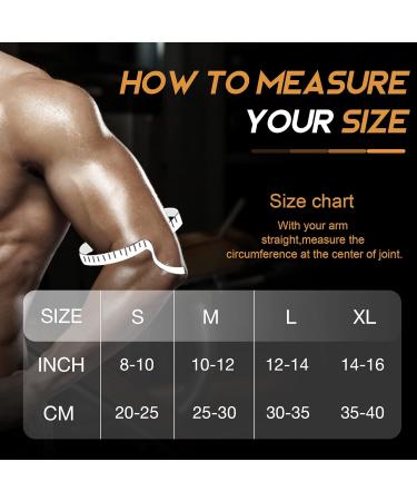 Shop Copper Elbow Brace for Tendonitis & Tennis Elbow - Compression Sleeve Support for Men & Women | X-Large Size | Ideal for Weightlifting & Workouts - Buy Online on GoSupps.com