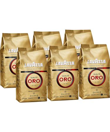 Lavazza Lavazza Qualit Oro Lot de 6 haricots entiers (6 x 1 kg)
