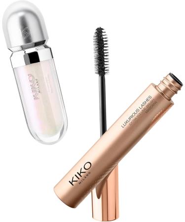 KIKO Milano Snow-Kissed Holiday Mountain Buddies Make Up Gift Set Coffret Cadeau Maquillage: Brillant L vres 3D Hydra Lipgloss Et Mascara Effet Volumateur - Buy Online on GoSupps.com