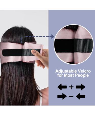 Luxury Mulberry Silk Sleep Mask - Adjustable Eye Cover for Comfort & Blackout | Perfect for Back & Side Sleepers - Elegance Rose - Buy Online on GoSupps.com
