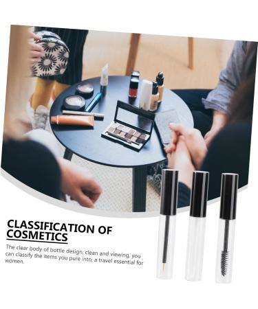  TOVINANNA 9 Pieces funnel containing mascara bottle of cream container for eyelashes clear mascara for eyelashes eyelash spools shiny to transparent With cover - Buy Online on GoSupps.com