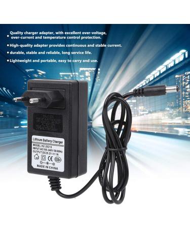 Universal 100-240V Massage Device Charger Adapter - Portable Plastic Massager Pistol Charger for Professional Salon Use (EU Standard 25.2V) - Buy Online on GoSupps.com
