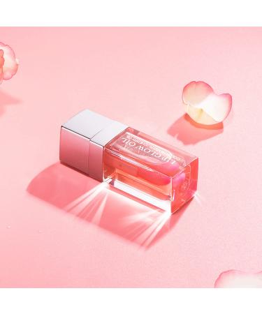Plumping Lip Oil Set - Hydrating Gloss, Tinted Balm, Transparent Care | Big Brush, Glitter Shine, Long Lasting | Nourishing, Non-Sticky, Fresh Texture (3 Pcs) - Buy Online on GoSupps.com