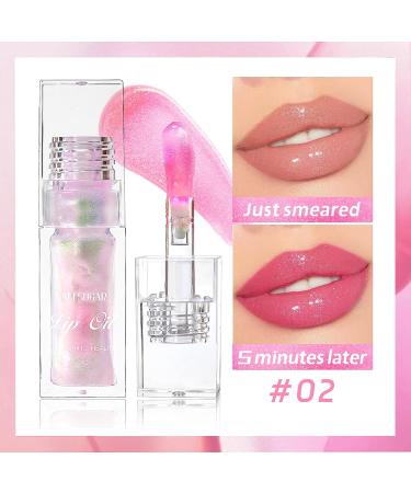 Bossup Color Changing Lip Oil V2 | Hydrating & Moisturizing Lip Gloss | Long Lasting Non-Sticky Nourishing Lip Care | International Shipping - Buy Online on GoSupps.com