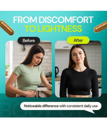 BODY C.E.O. EXECUTIVE OF SUPPLEMENTS Herbal Cleanse Support - Botanicals & 11-Strain Probiotic Blend - Supports Digestion, Bowel Movements, Gut Balance & Regularity - 60 Veggie Capsules - Buy Online on GoSupps.com