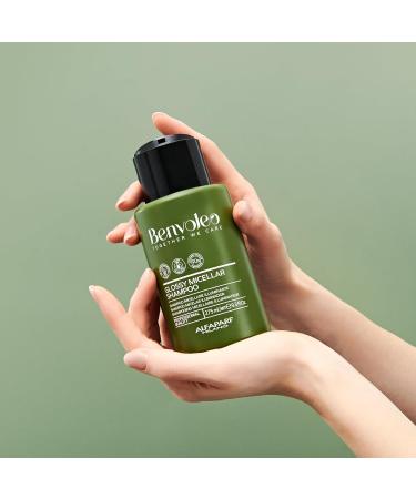 Alfaparf Milano Benvoleo Glossy Micellar Shampoo - Vegan Sulfate Free Sustainable Hair Care for Dull Hair - Adds Shine & Softness - 9.3 FL. Oz - Buy Online on GoSupps.com