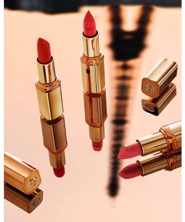 L'Oreal Lipstick 163 Orange Magique 60g - Long Lasting Magic Orange Shade - Buy Online on GoSupps.com