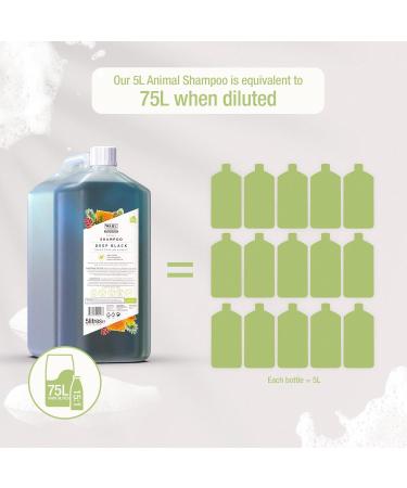 WAHL Shampoo for Pets - Jet Black 5L | Premium Pet Care International Shipping - Buy Online on GoSupps.com