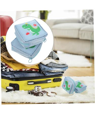 Collbath 2-in-1 Aunt's Towel & Zip Pocket Napkin Storage - Portable Nylon Coin Bag for Travel & Document Organization - Buy Online on GoSupps.com