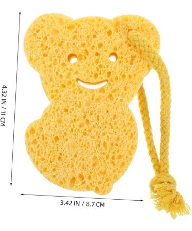 HAPINARY 1pc Shower Wipe Sponges Bathing Sponge Foam Rub Shower Sponge Bath Sponge Bathing Brush Shower Brush Pouf Bath Sponge Wood Pulp Fiber Bath Cotton Body - Buy Online on GoSupps.com