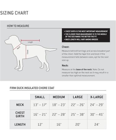 Buy Carhartt Men's Firm Duck Insulated Dog Chore Coat - Large Black | Durable & Warm Pet Gear for Cold Weather - Buy Online on GoSupps.com