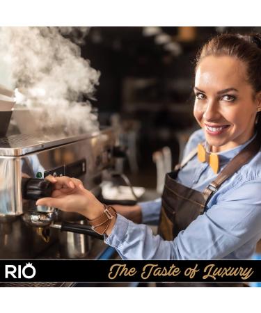 Rio Fair Trade 100% Rainforest Alliance Fairtrade Arabica Coffee Beans (1kg) (40) - Buy Online on GoSupps.com