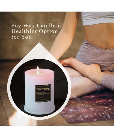 Soy Candles Lavender Scented | 16 Oz Natural Soy Wax Candle | Long Lasting 75+ Hours | Perfect Women s Gift & Aromatherapy Autumn Candle - Buy Online on GoSupps.com