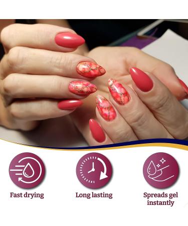 Mia Secret 0.5 Fl Oz UV LED Blooming Gel - Spreading Effects | Shop Now - Buy Online on GoSupps.com