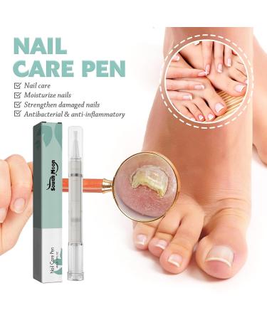 Nail Care Pen Set - 6 Pieces for Nail Fungus Treatment | Fast Growth & Healthy Nails with Aloe Vera Tea Tree Oil & Vitamin E - Buy Online on GoSupps.com