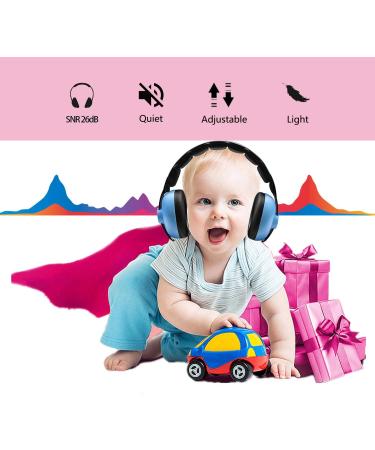 YANKUIRUI Baby Ear Defenders - Noise Cancelling Headphones for Ages 0-3 | Blue - Buy Online on GoSupps.com