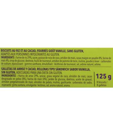 Gerbl Gluten Free Cocoa Biscuit - Pack of 12 (125 g x 12 1500 g.) - Buy Online on GoSupps.com