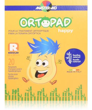 Parche Ocular Ortopad Happy Dibujo 20U