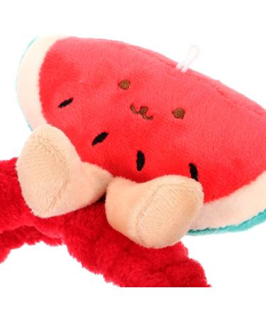 FRCOLOR Watermelon Headband Cute Make Up Plush Soft Stretch Fuzzy 7.47X5.50in Red Coral Fleece Plush Makeup Spa Hairband for Women Girls - Buy Online on GoSupps.com