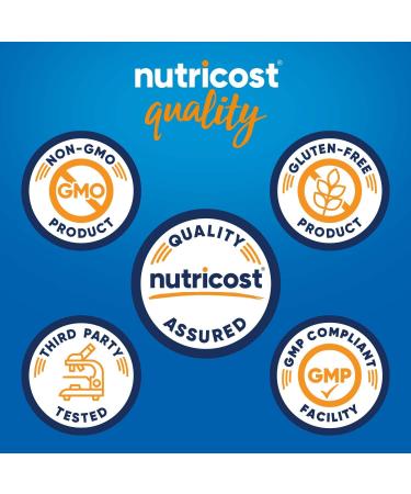 Nutricost Beta-Alanine Capsules 3400mg - 240 Capsules | Gluten-Free & Non-GMO | 850mg Per Cap | Potent Beta Alanine | 60 Servings - Buy Online on GoSupps.com