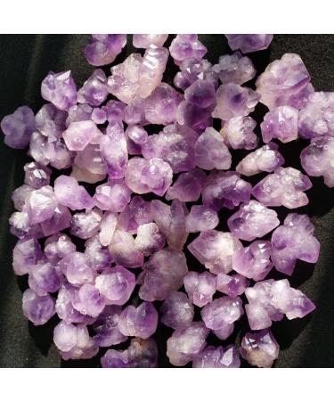 Crystal Rough Home Decoration 500g Natural Skeletal Purple Amethyst Cluster Quartz Crystal Point Display Specimen s - Buy Online on GoSupps.com