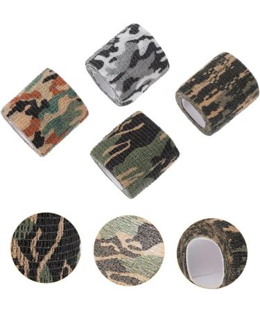 Sosoport 4 Rolls Outdoor Camouflage Wrapping Paper - Non-Woven Fabric Elastic | International Shipping Available - Buy Online on GoSupps.com