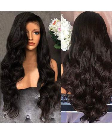 Stay & Me Recke Black Women Long Curls Wavy Synthetic Wig - Heat Resistant Ombre Afro Wigs for Parties - Buy Online on GoSupps.com