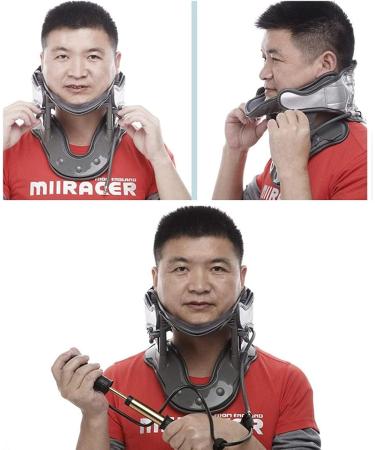 Inflatable Cervical Neck Traction Device | Pain Relief & Spine Support Collar - Buy Online on GoSupps.com