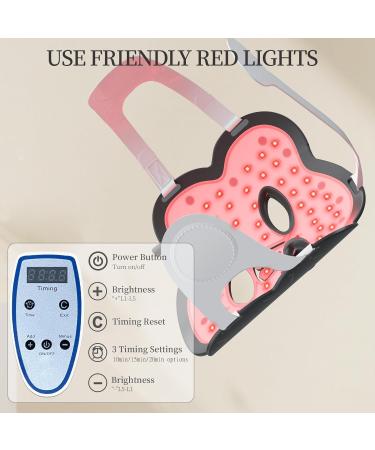 Devowellte Red Light Face Portable Near Infrared Light Lamp LED Red Light at Home and Office - Buy Online on GoSupps.com