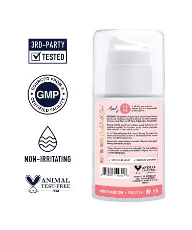 Estrogen Estriol Cream 175mg - 84 Servings (3.5oz Pump) | USP Micronized Estriol for Balance at Midlife | Soy-Free, Gluten-Free, Dairy-Free | Cruelty-Free & Phenoxyethanol-Free | 3rd-Party Tested - Buy Online on GoSupps.com