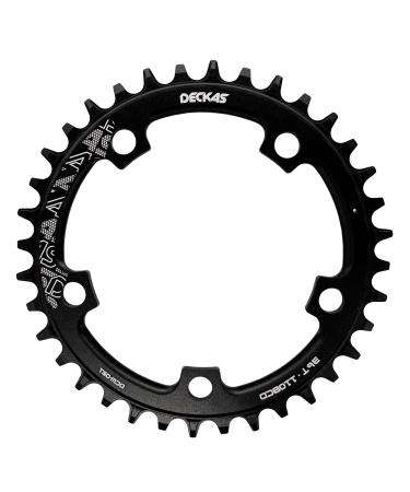 DECKAS Round Chainring 110BCD 36T 38T 40T 42T 44T 46T 48T 50T 52T Narrow Wide Chainring for 7 to 12 Speed Chains