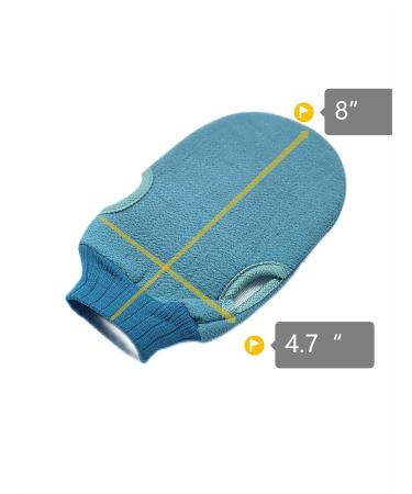 5-Piece Exfoliating Shower Kit: Towel, Bath Sponge, Foot File - Buy Online on GoSupps.com
