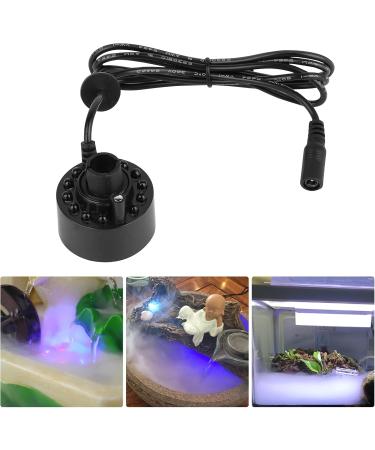 Hangrow Ultrasound Nebulizer Fog Producer - DC 24V 350 ml/h Mist Maker for Pond & Aquarium | Halloween Party Atmosphere Decor with Colorful Lights - Buy Online on GoSupps.com