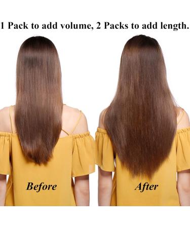 14" Clip in Hair Extension Human Hair One Piece THICK #60 Platinum Blonde (75g) - Buy Online on GoSupps.com